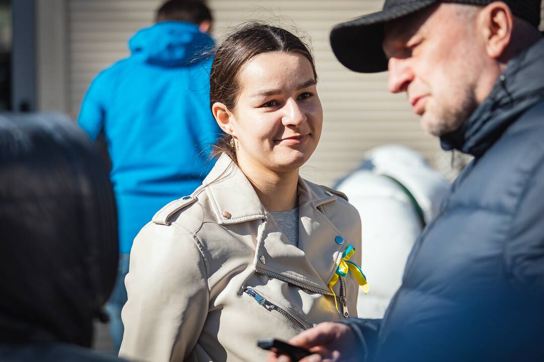 Ukrainiečiai renginyje Aleksote