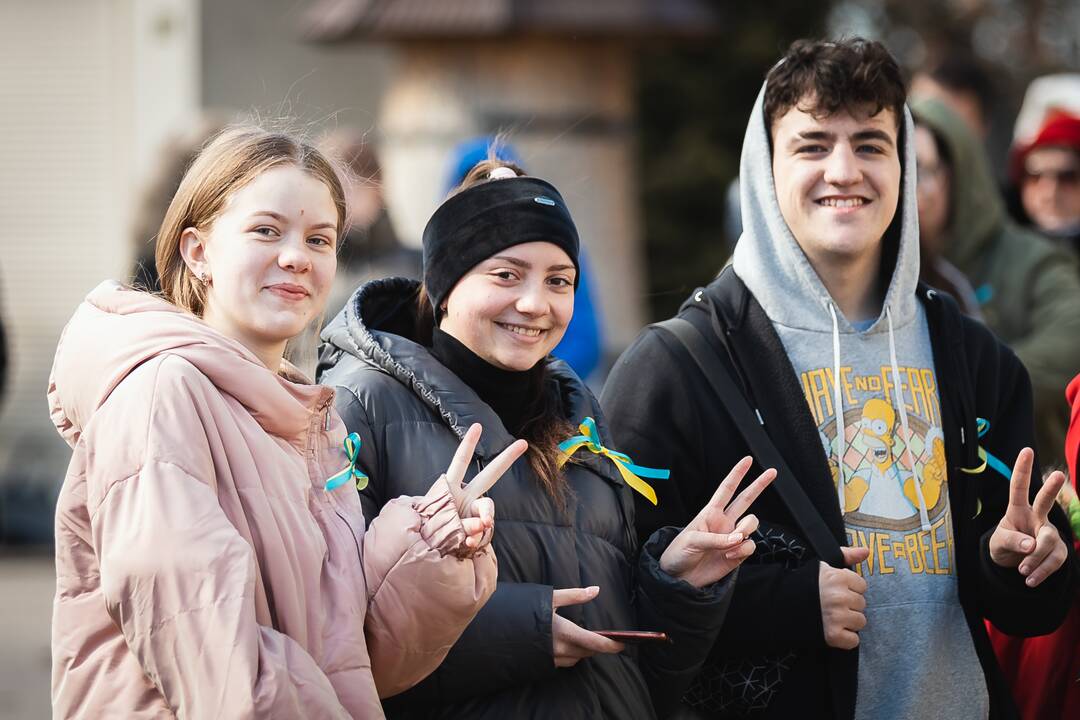 Ukrainiečiai renginyje Aleksote