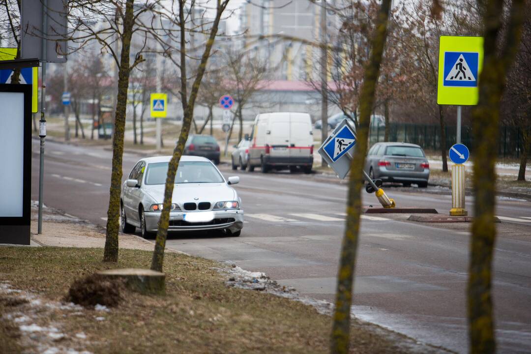 Saugumo salelė Baltijos gatvėje