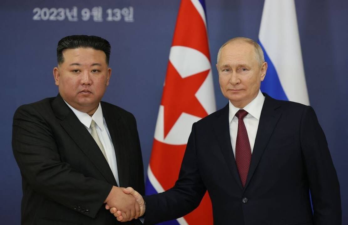 Kremlius: per Kim Jong Uno vizitą jokių susitarimų nepasirašyta
