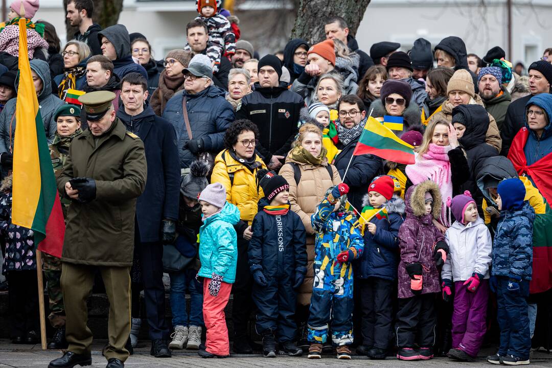 Trijų Baltijos valstybių vėliavų pakėlimo ceremonija