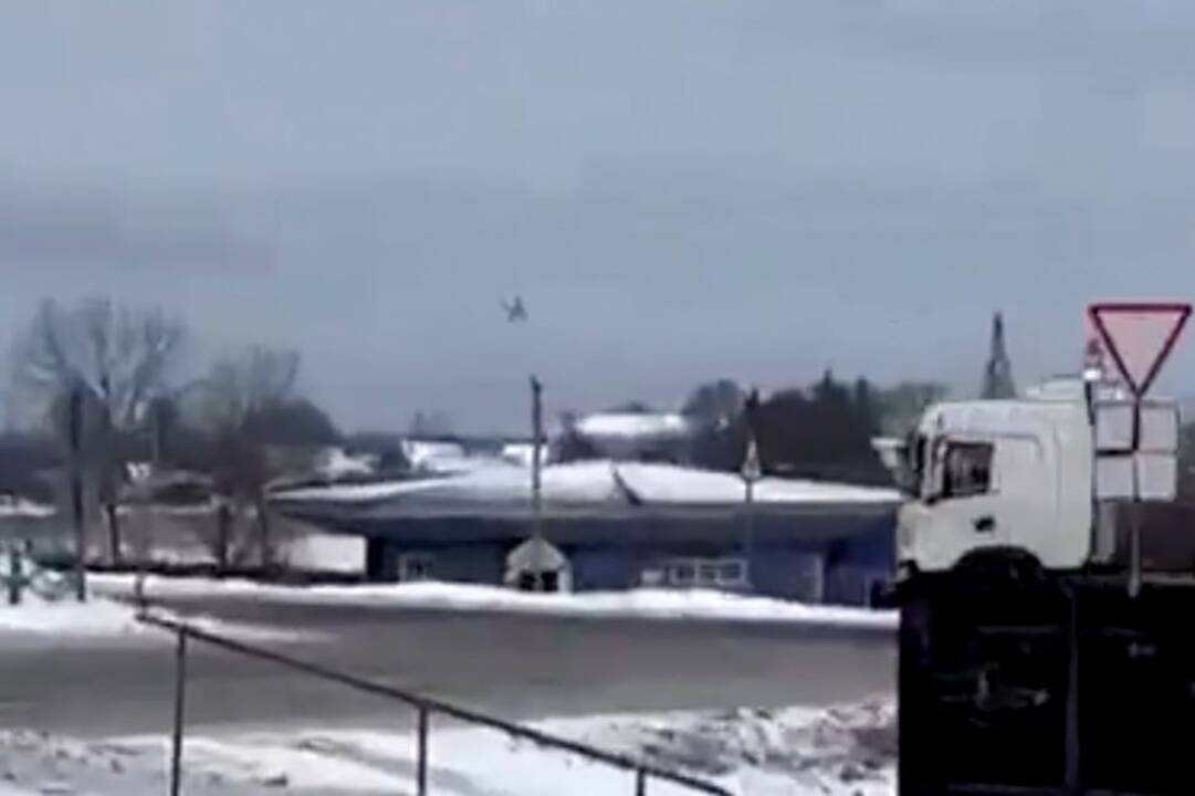 Rusija kaltina Ukrainą numušus lėktuvą su karo belaisviais