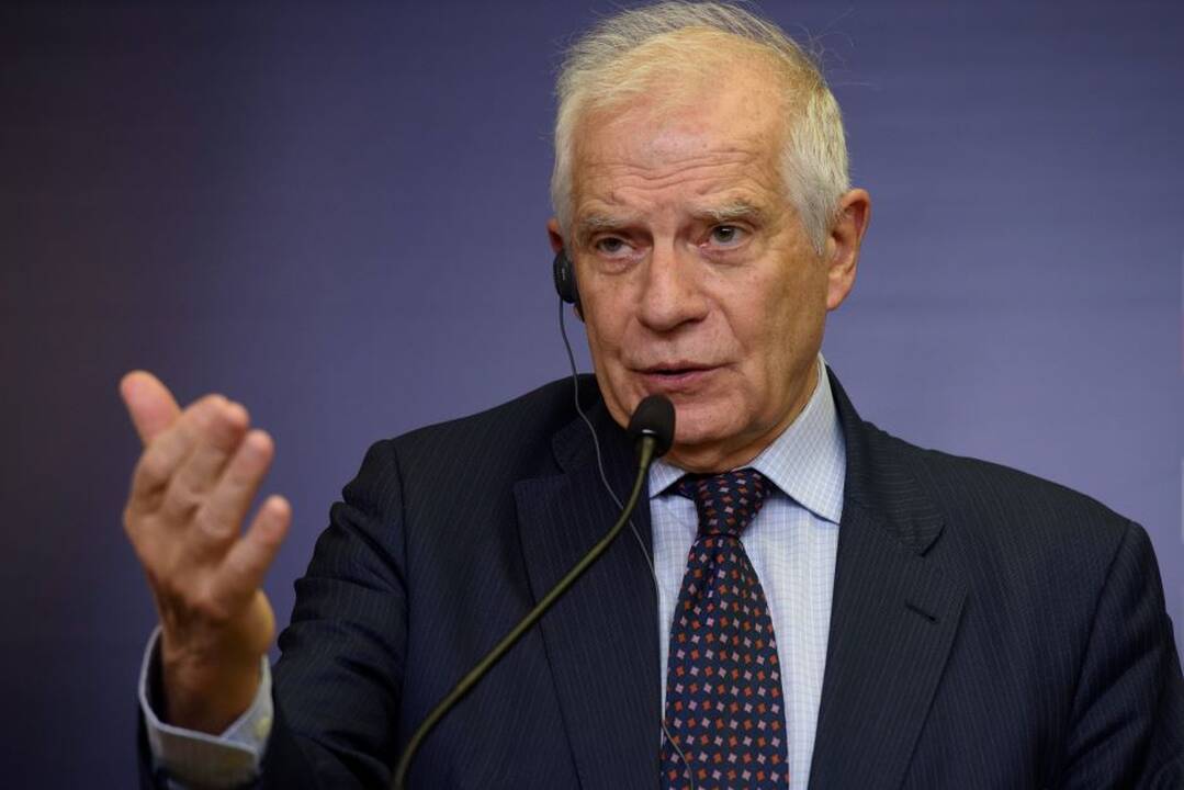 ES diplomatijos vadovas J. Borrellis atvyko į Kyjivą