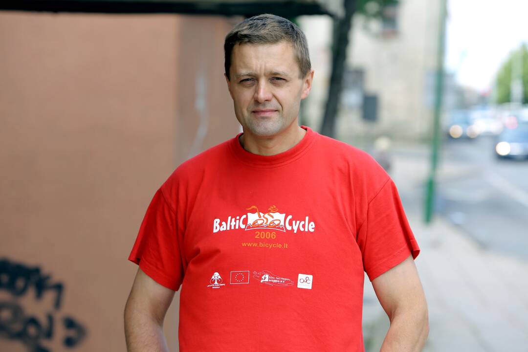 Nelaimė: šią savaitę eismo įvykyje Klaipėdoje vėl nukentėjo pusamžis dviratininkas. Įvykį tiria policija.