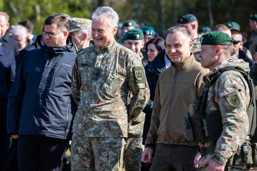 Bendros Lietuvos ir Lenkijos kariuomenės pratybos „Narsus Grifonas 24/II“