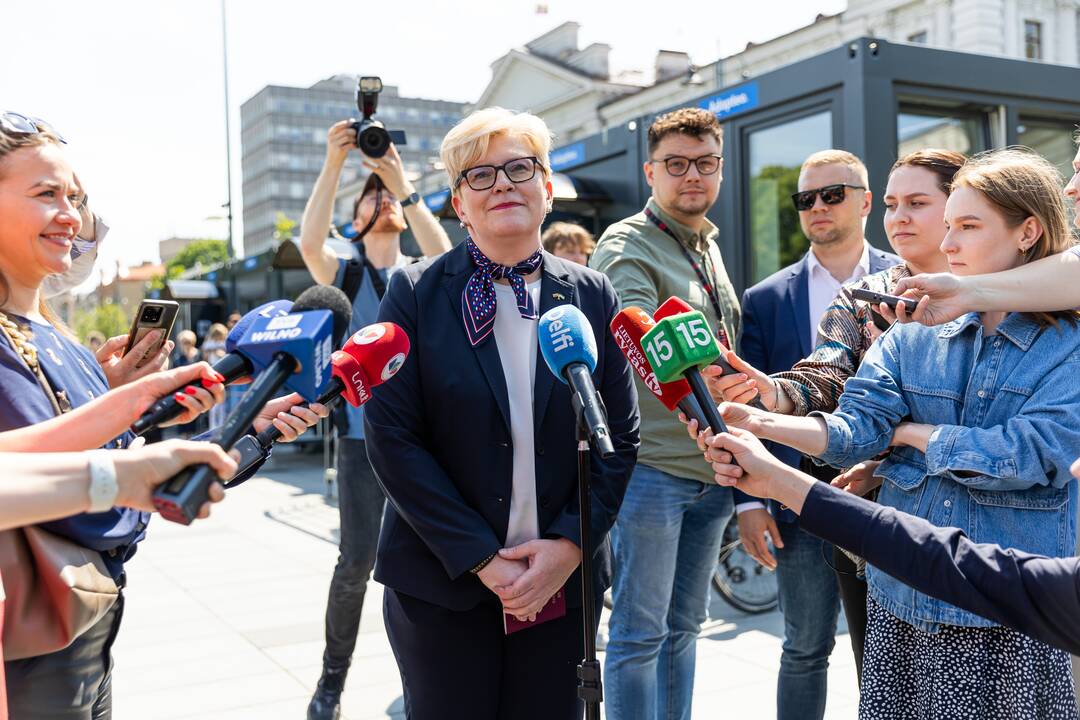 I. Šimonytė balsavo iš anksto antrame prezidento rinkimų ture