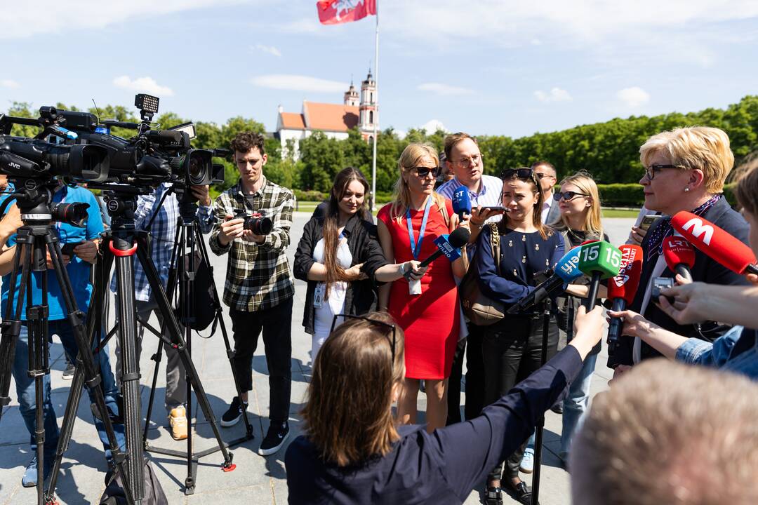 I. Šimonytė balsavo iš anksto antrame prezidento rinkimų ture