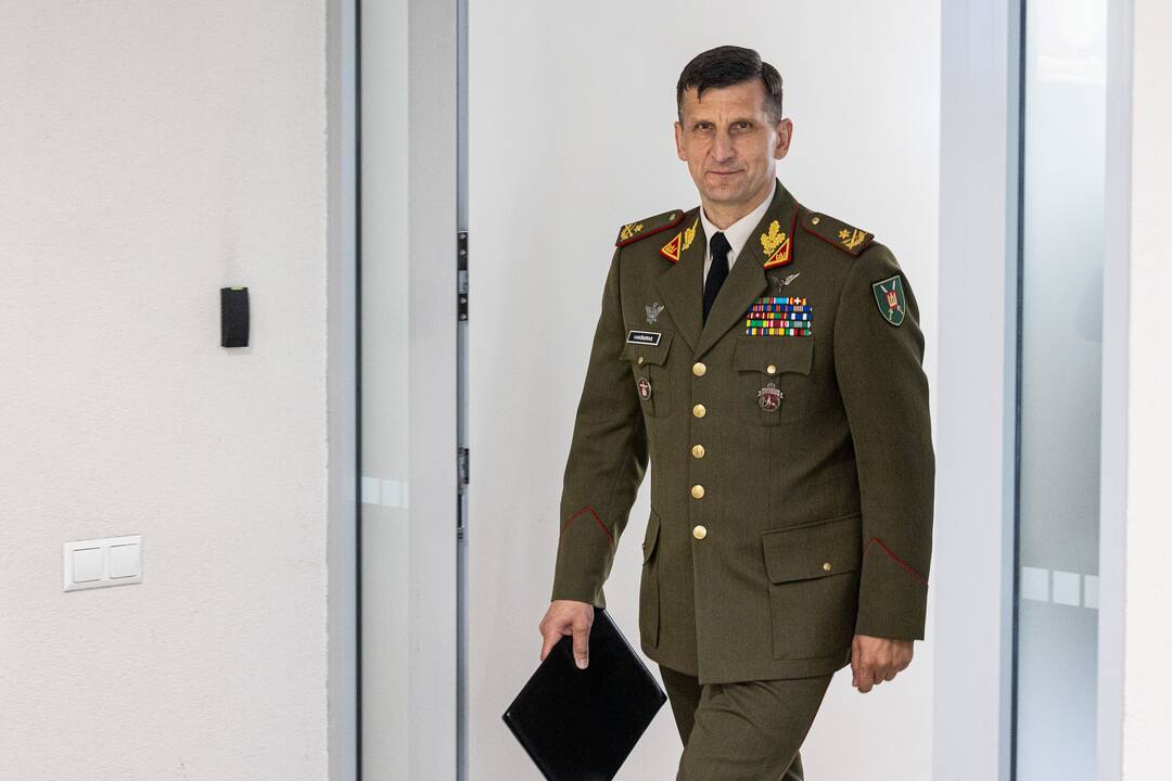 R. Vaikšnoro kandidatūros pristatymas į Lietuvos kariuomenės vadus Seime
