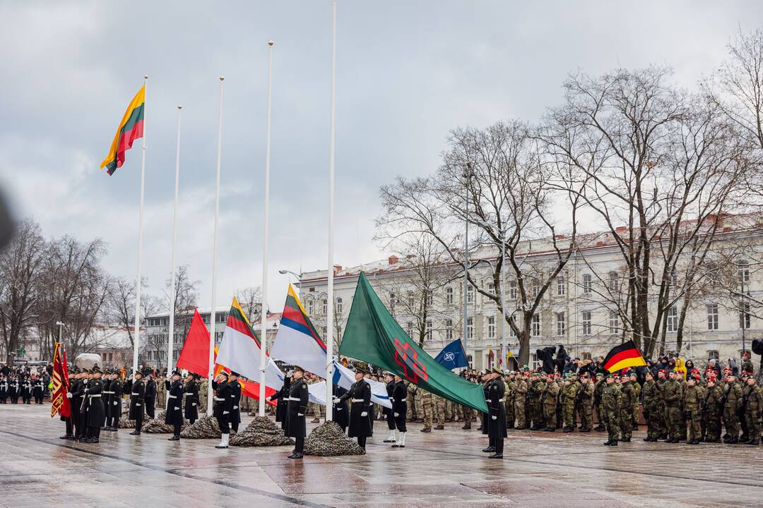 Vilniuje paminėta Lietuvos kariuomenės diena