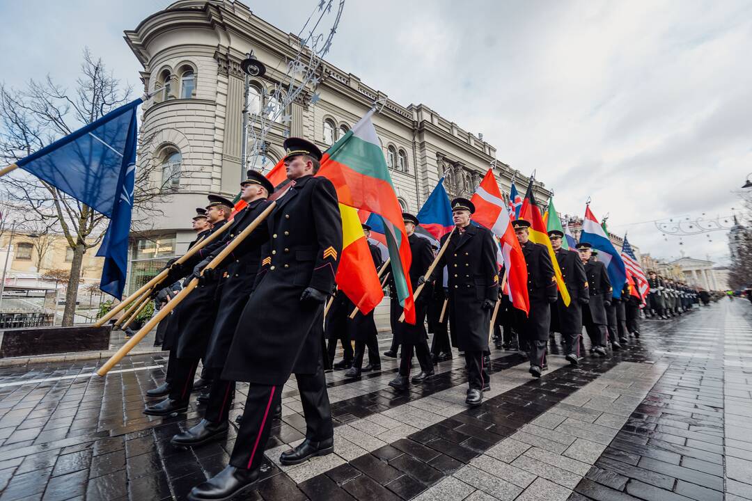 Vilniuje paminėta Lietuvos kariuomenės diena