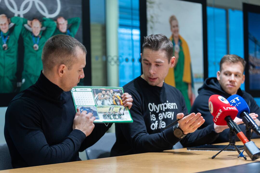 Spaudos konferencija olimpiečių ir LTOK pozicijos pateikimui