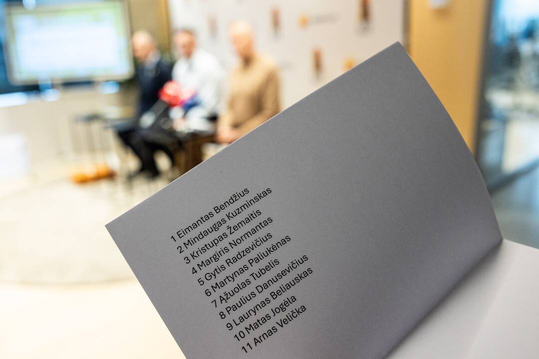Rinktinės dvyliktuko pristatymas artėjančiam langui