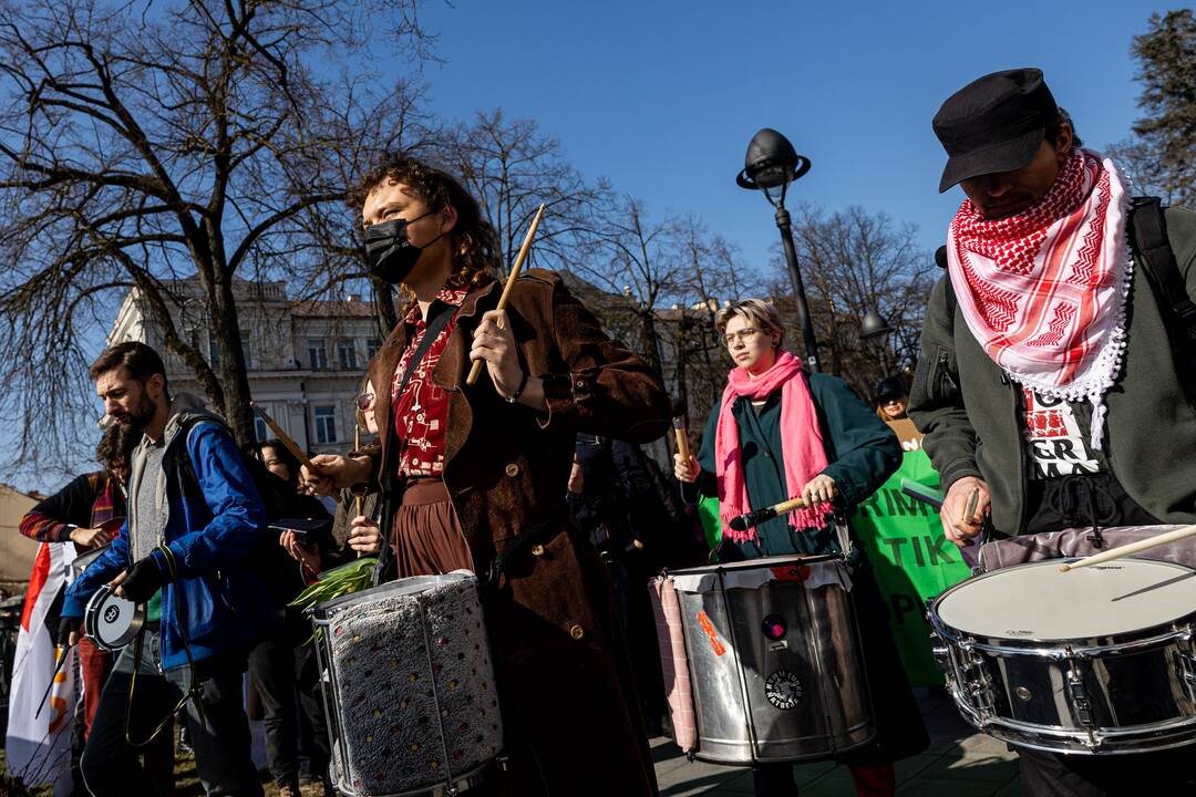 Tarptautinės moterų solidarumo dienos eitynės Vilniuje