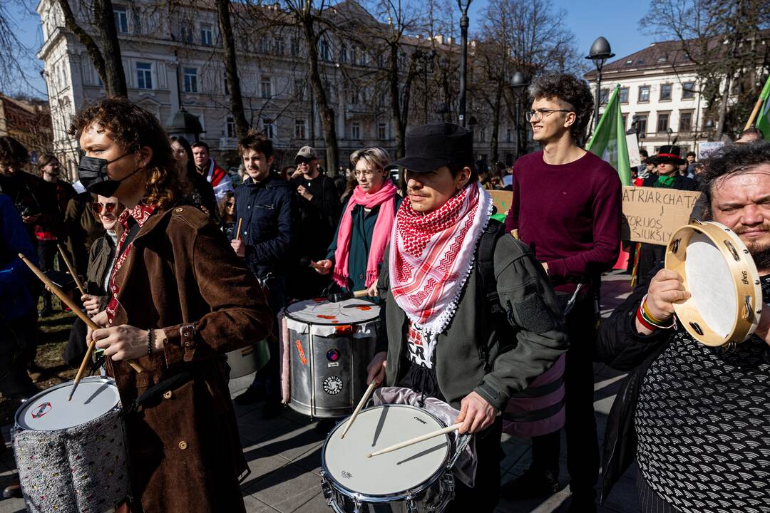 Tarptautinės moterų solidarumo dienos eitynės Vilniuje