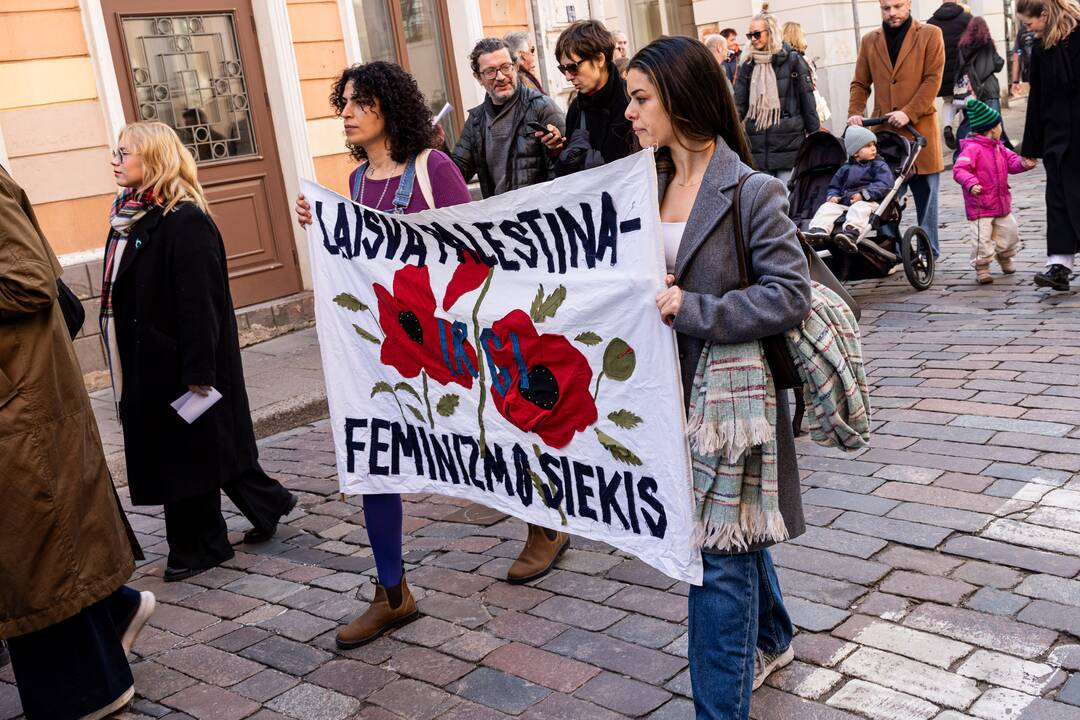Tarptautinės moterų solidarumo dienos eitynės Vilniuje