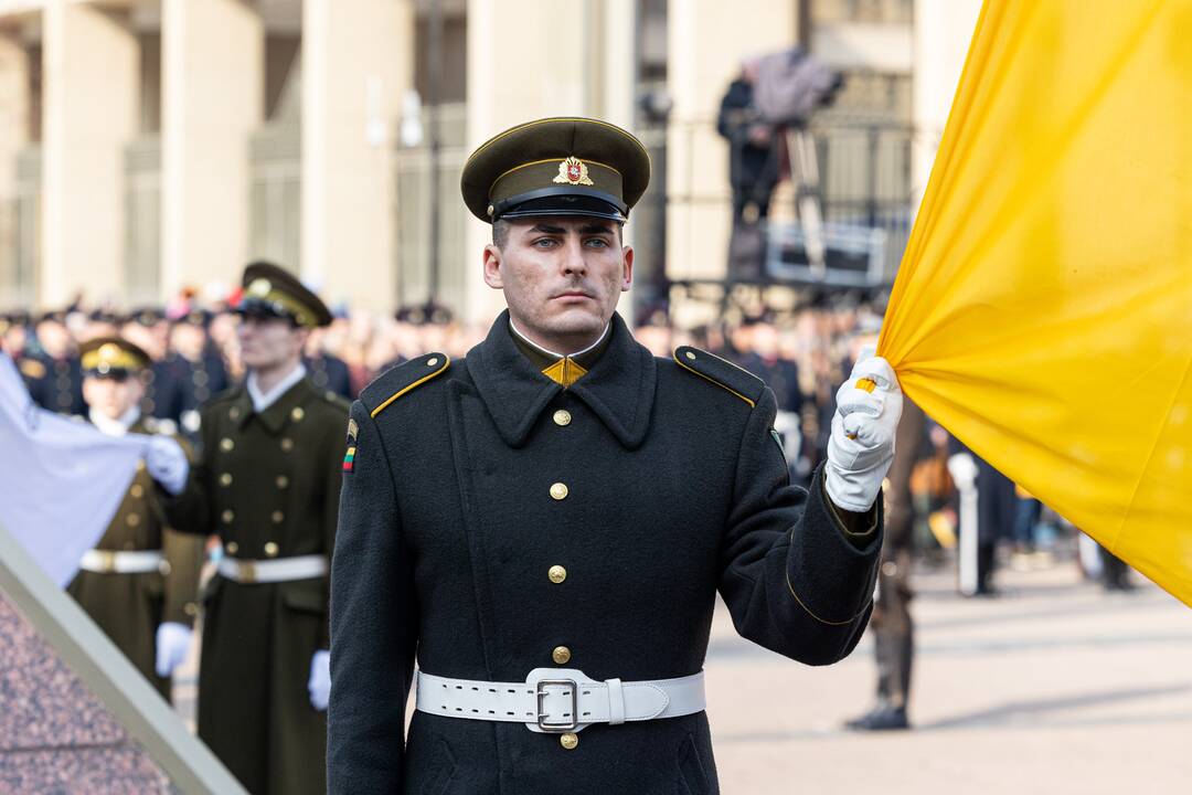 Baltijos valstybių vėliavų pakėlimo ceremonija 2025 m.