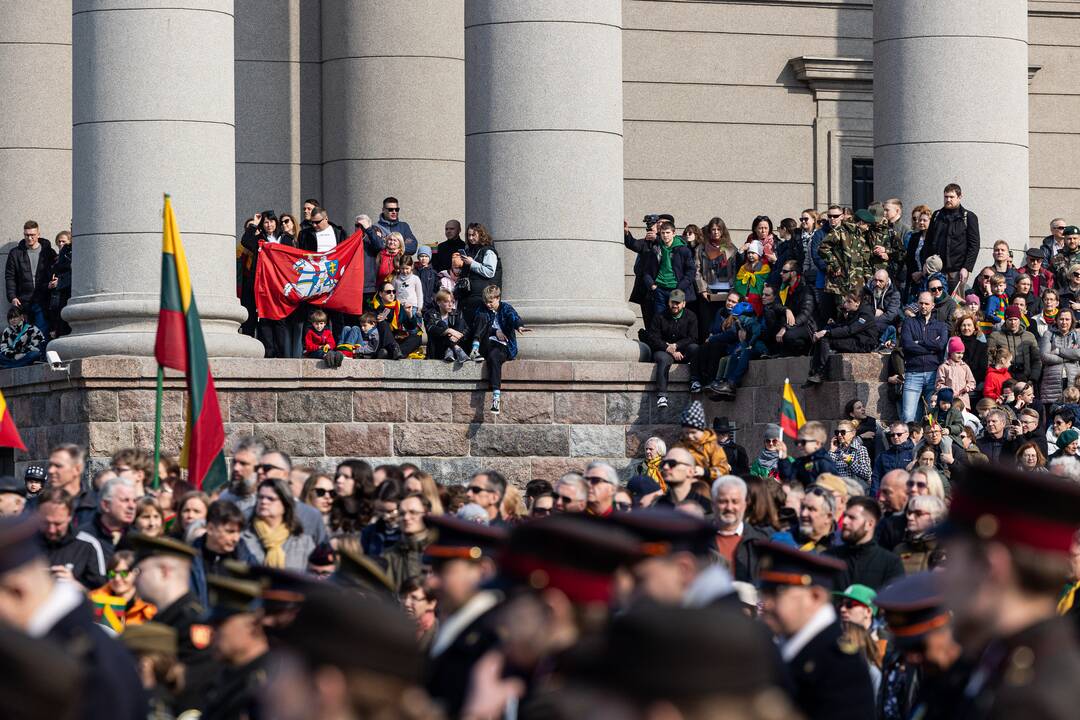 Baltijos valstybių vėliavų pakėlimo ceremonija 2025 m.
