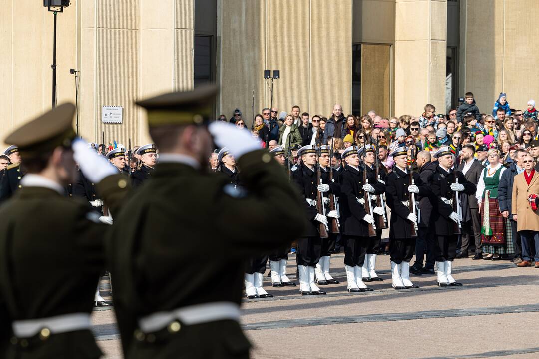 Baltijos valstybių vėliavų pakėlimo ceremonija 2025 m.