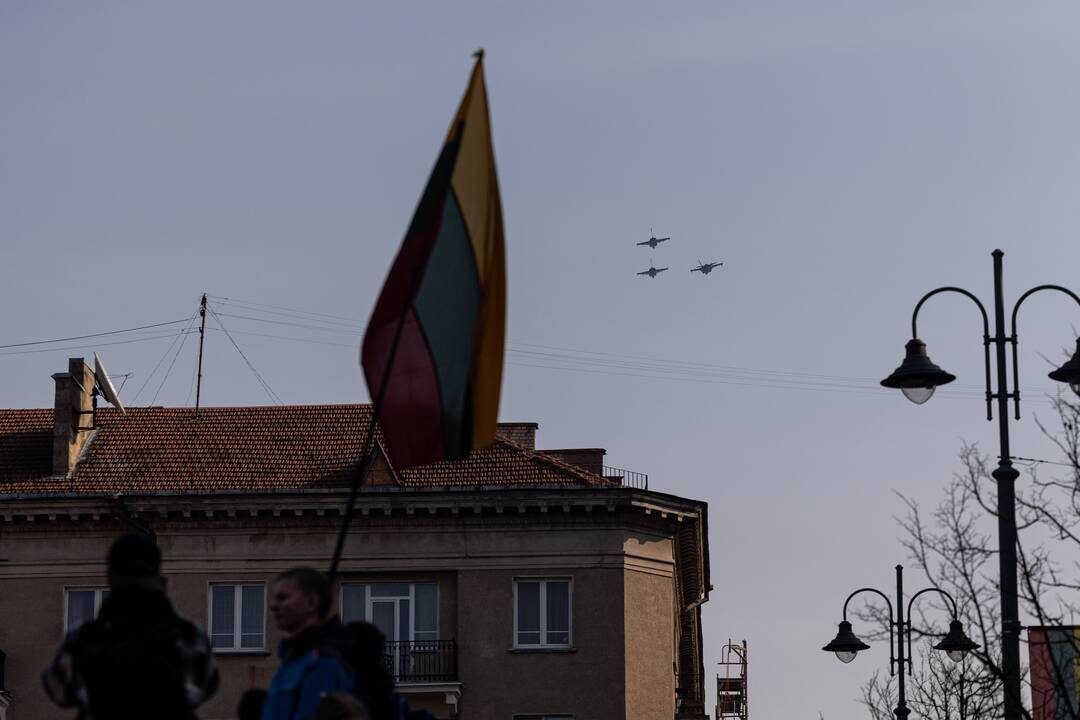 Baltijos valstybių vėliavų pakėlimo ceremonija 2025 m.