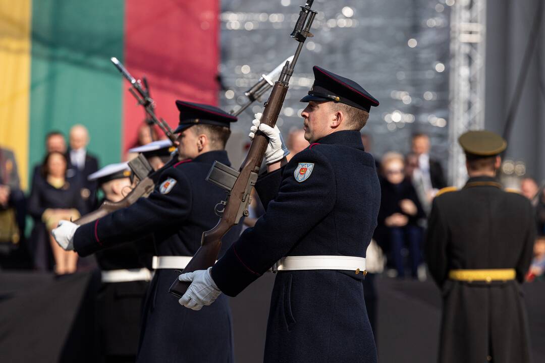 Baltijos valstybių vėliavų pakėlimo ceremonija 2025 m.