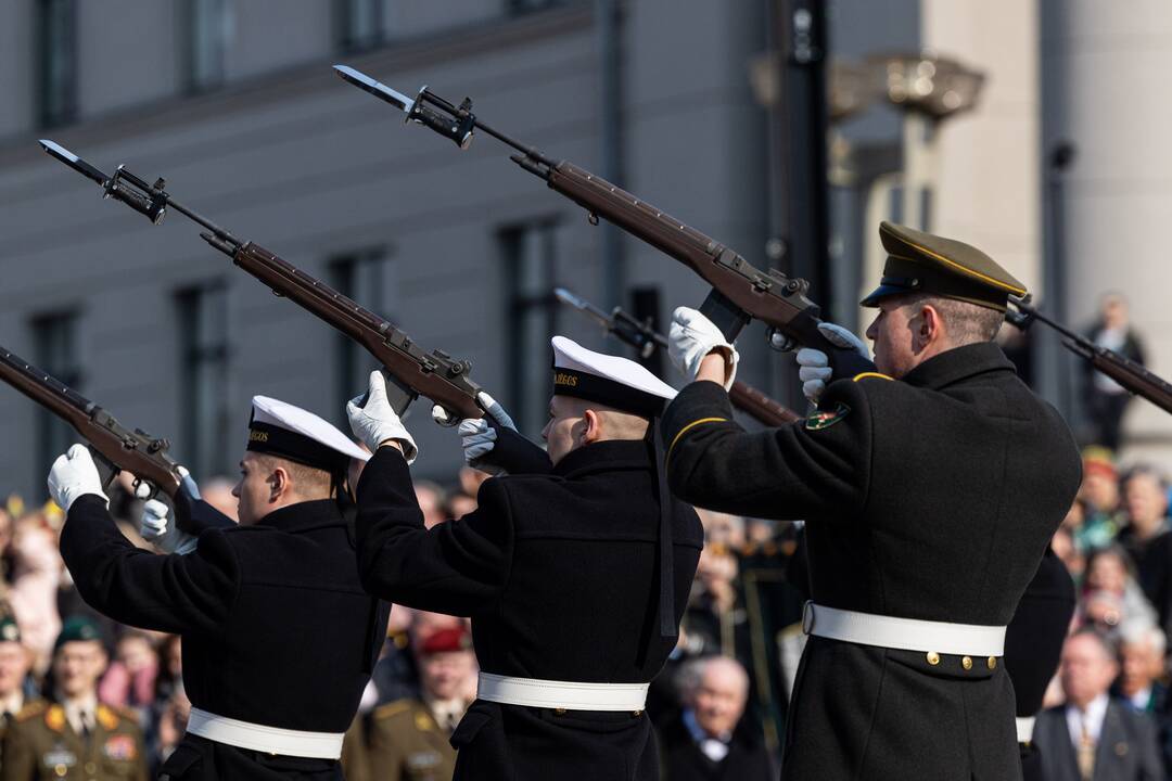 Baltijos valstybių vėliavų pakėlimo ceremonija 2025 m.