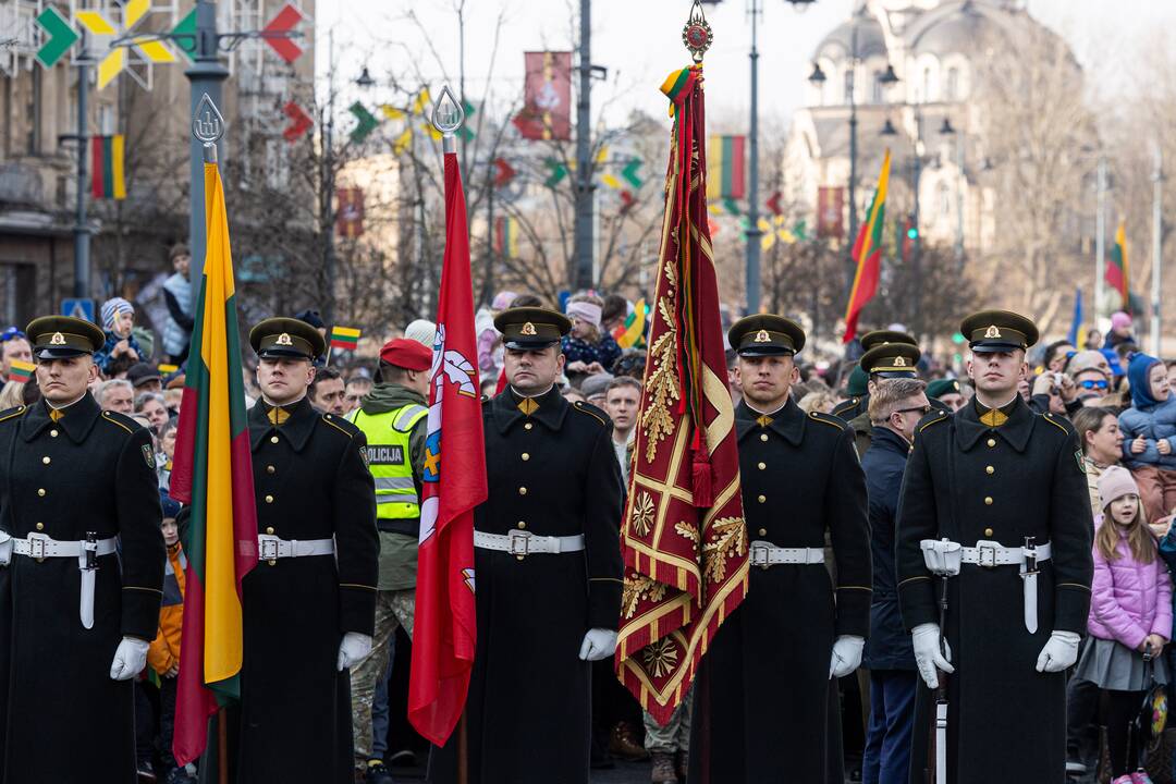 Baltijos valstybių vėliavų pakėlimo ceremonija 2025 m.
