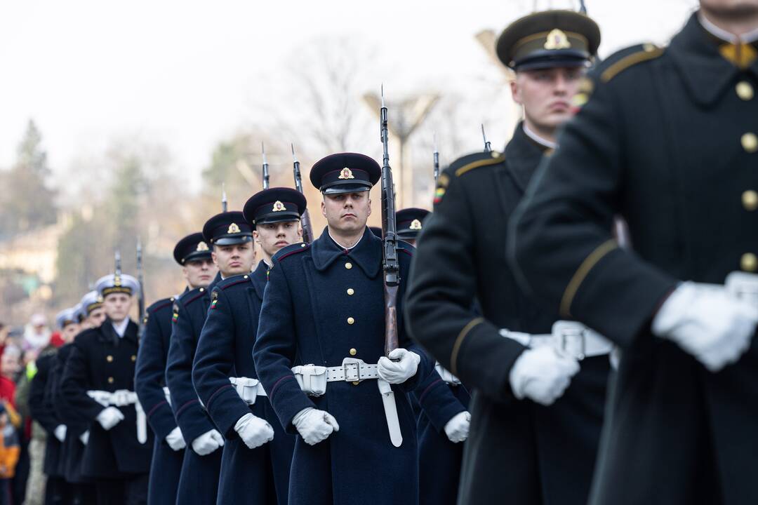 Baltijos valstybių vėliavų pakėlimo ceremonija 2025 m.