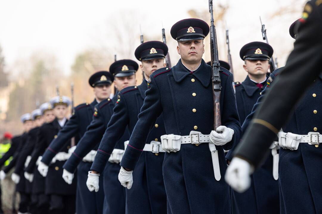 Baltijos valstybių vėliavų pakėlimo ceremonija 2025 m.