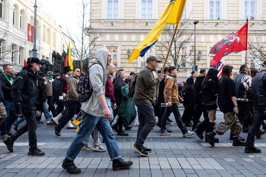 Vilniuje – tautininkų eitynės