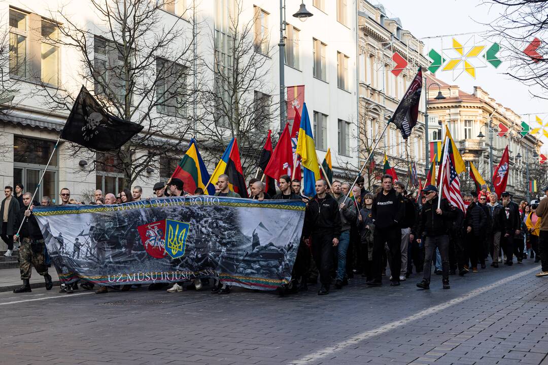 Vilniuje – tautininkų eitynės