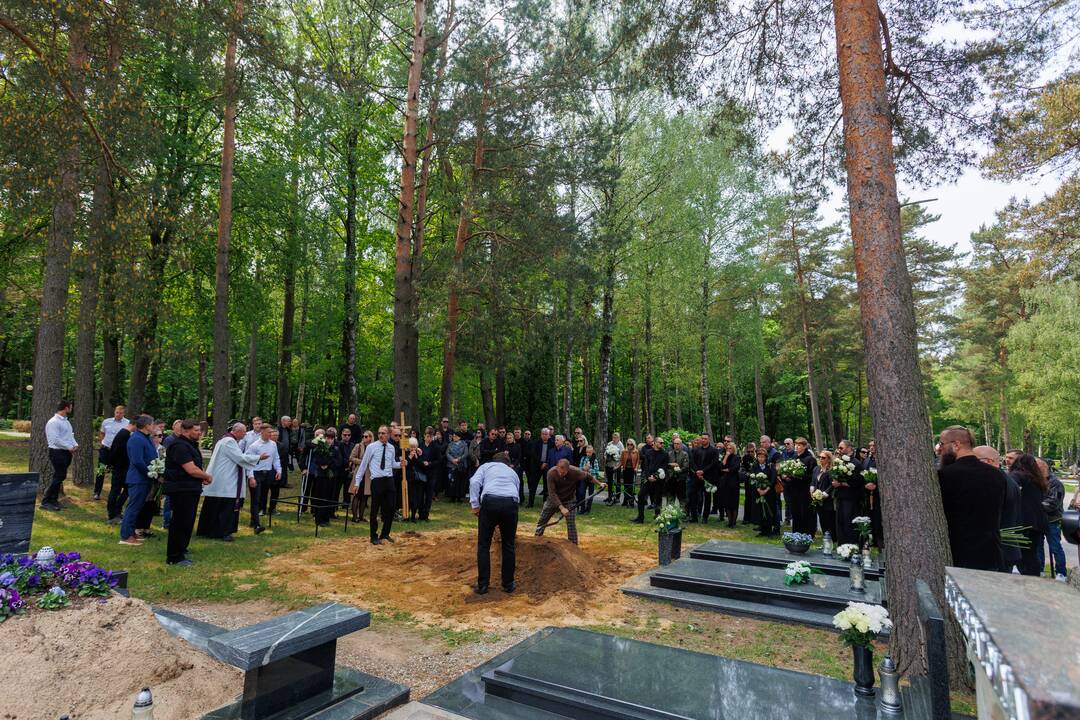 Gintaro Bendžiaus laidotuvės