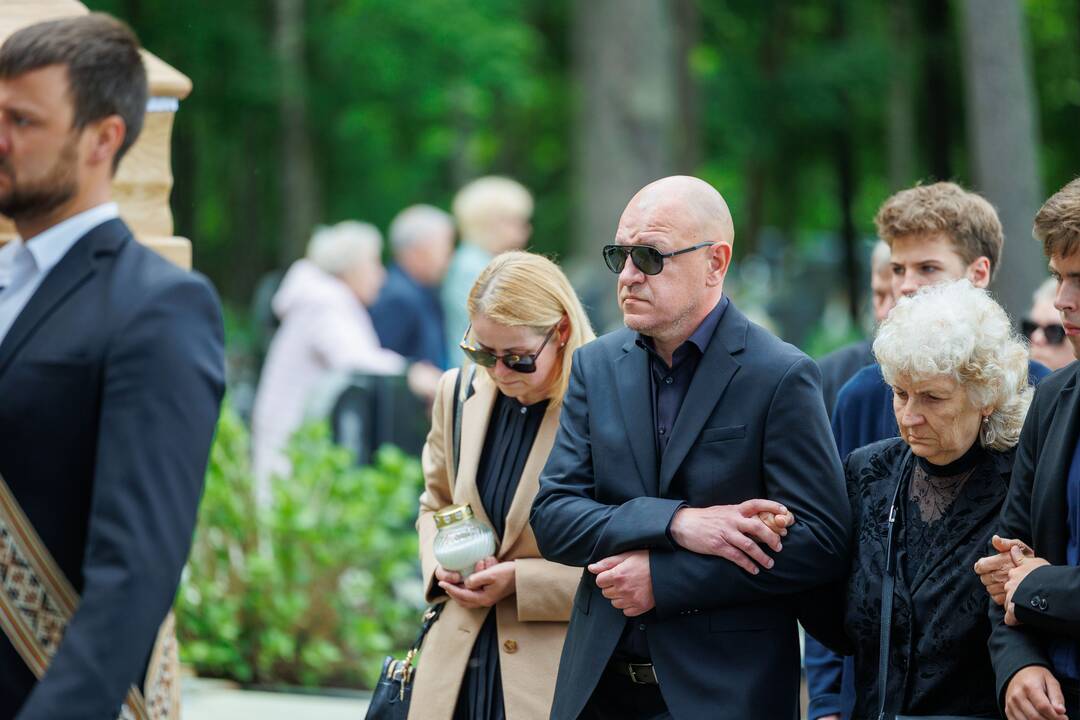 Gintaro Bendžiaus laidotuvės