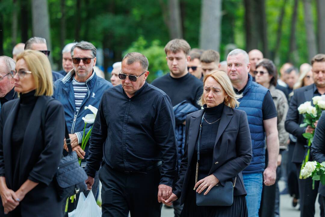 Gintaro Bendžiaus laidotuvės