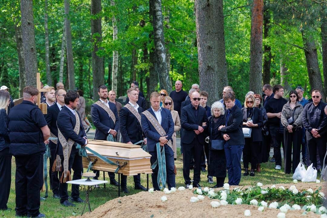 Gintaro Bendžiaus laidotuvės