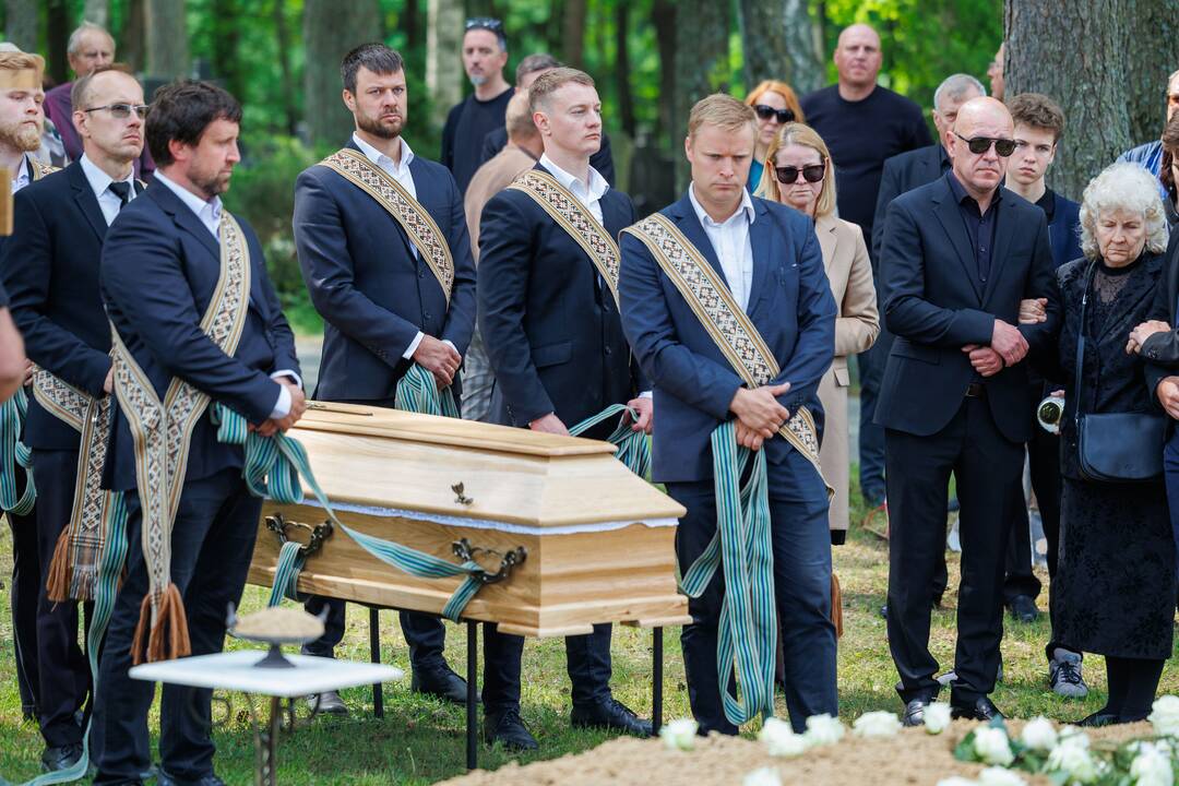 Gintaro Bendžiaus laidotuvės