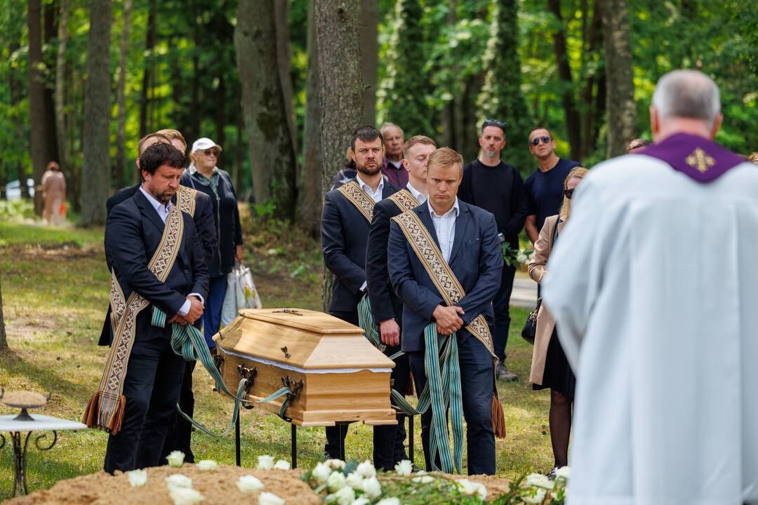 Gintaro Bendžiaus laidotuvės
