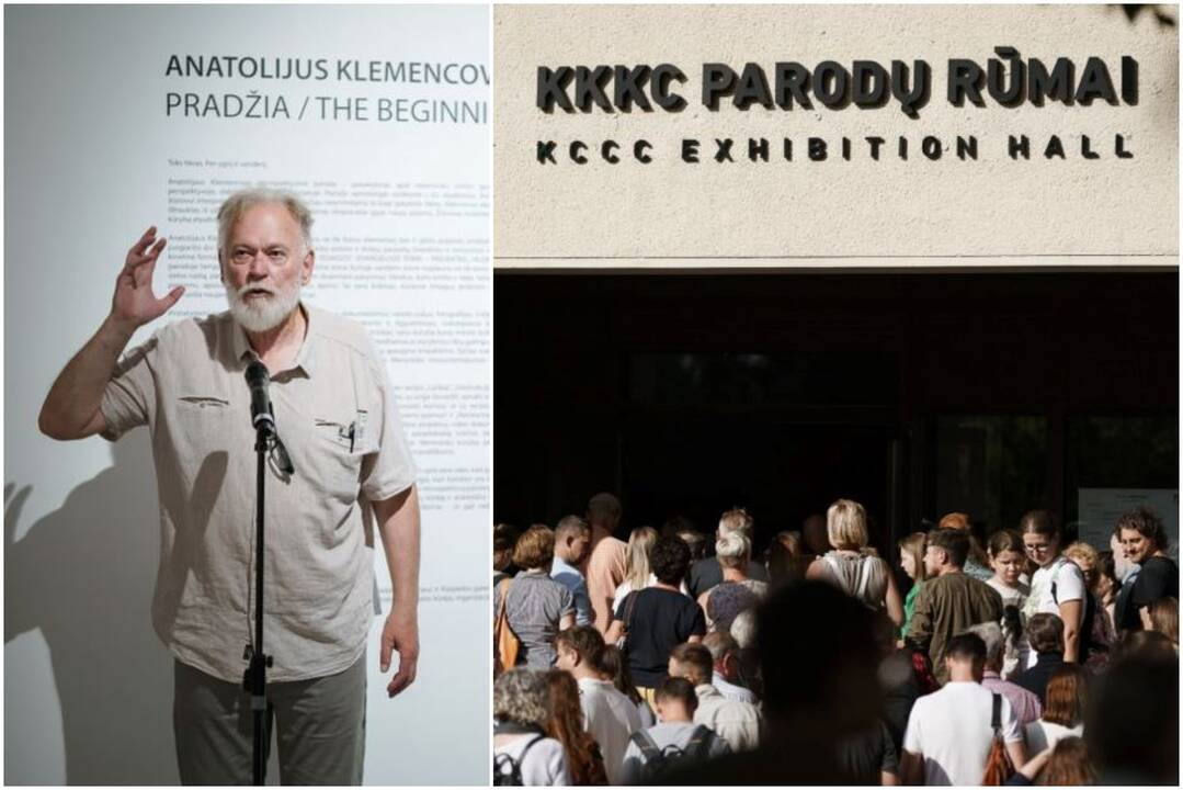 Proga: klaipėdiečio menininko A. Klemencovo darbus, kurie užpildė visus Klaipėdos kultūrų komunikacijų centro parodų rūmus, dar galima pasižiūrėti iki rugsėjo pradžios.