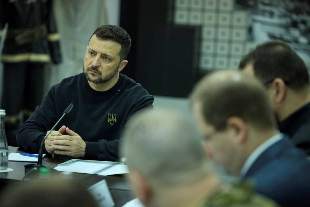 V. Zelenskis: rengiame saugumo susitarimą su JAV