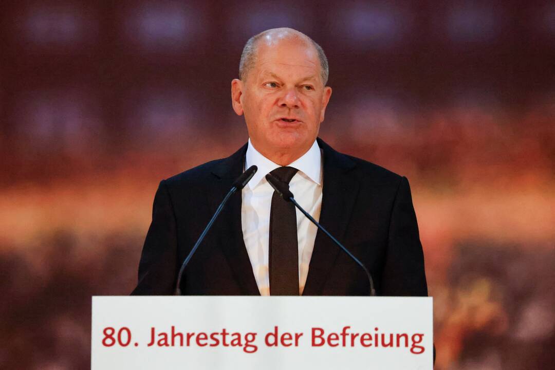 Minint Antrojo pasaulinio karo metines, Scholzas ragina Europą susivienyti