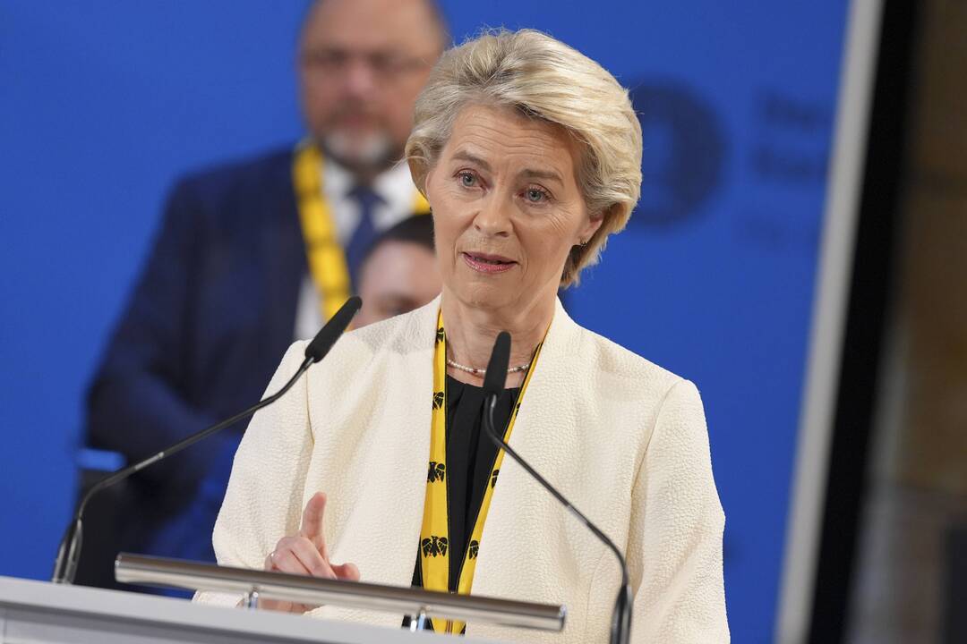 Ursula von der Leyen: seisminių pokyčių akivaizdoje reikia kurti nepriklausomą Europą
