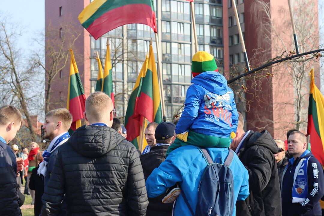 Kovo 11-osios proga – eisena Klaipėdoje