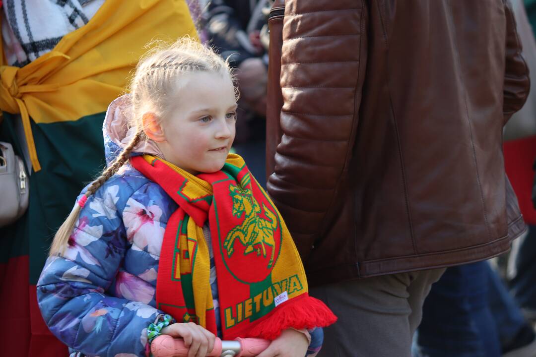Kovo 11-osios proga – eisena Klaipėdoje
