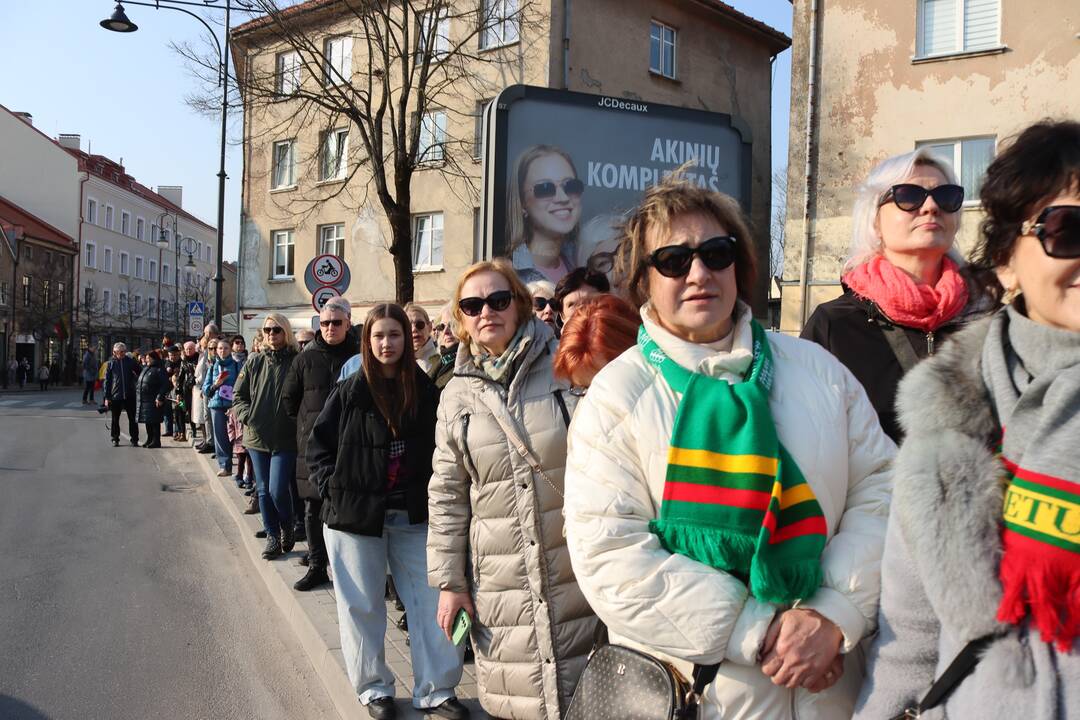 Kovo 11-osios proga – eisena Klaipėdoje