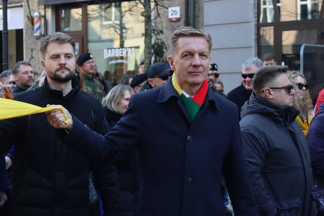 Kovo 11-osios proga – eisena Klaipėdoje