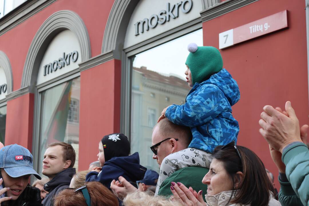 Kovo 11-osios proga – eisena Klaipėdoje