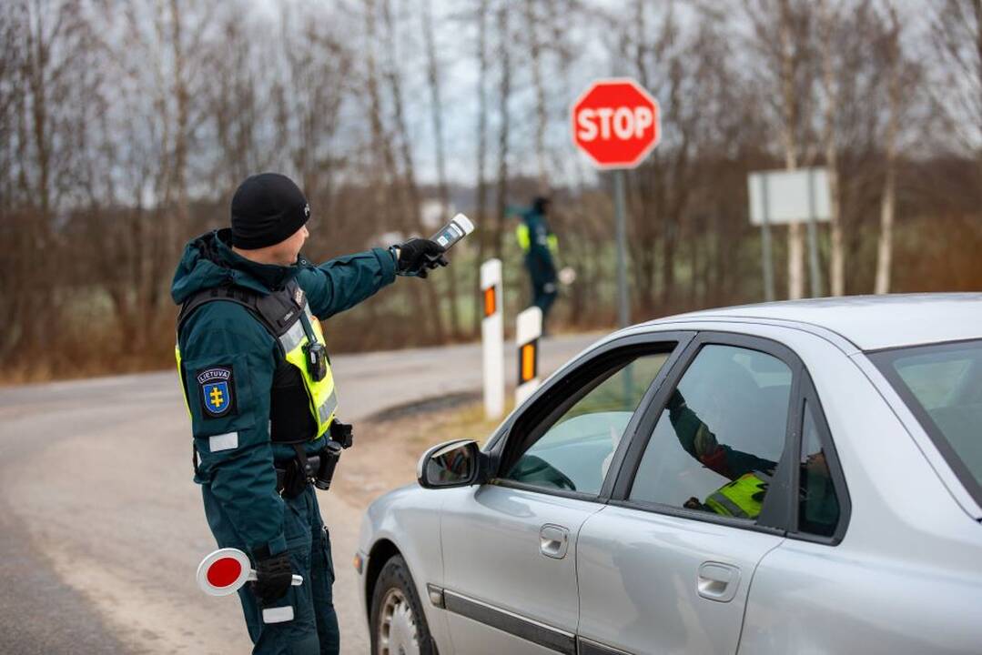 Vos per kelias valandas – 30 KET pažeidimų uostamiestyje