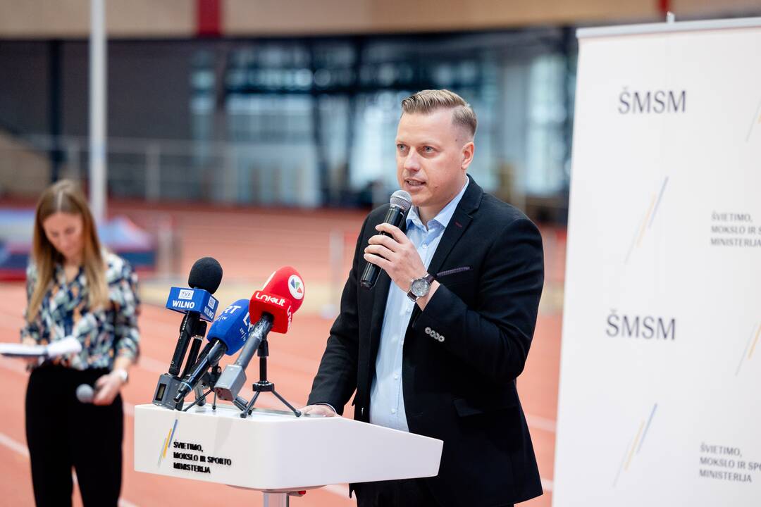 Sporto registro pristatymas