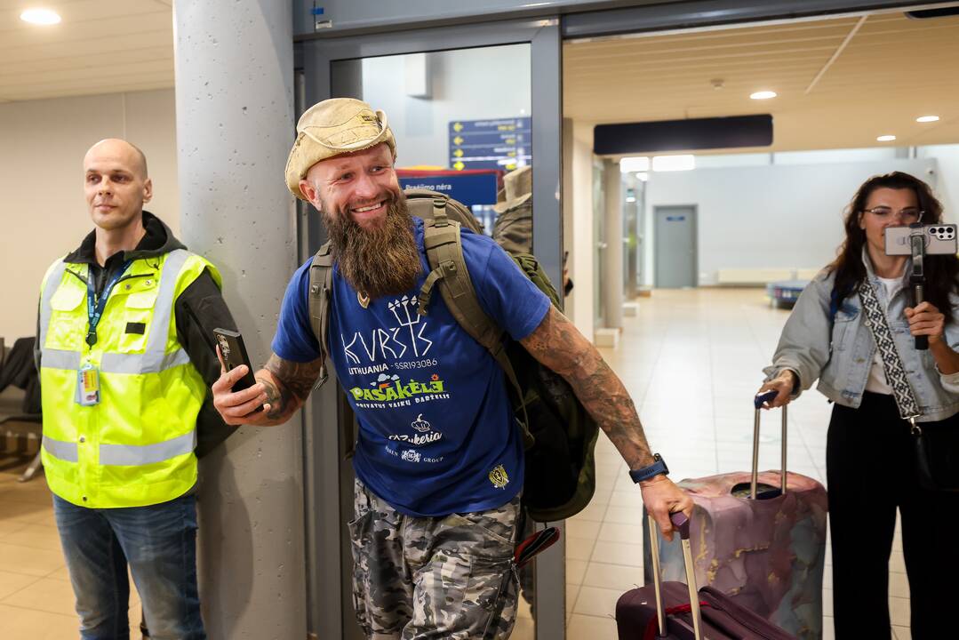 Palangos oro uoste sutiktas Aurimas Mockus