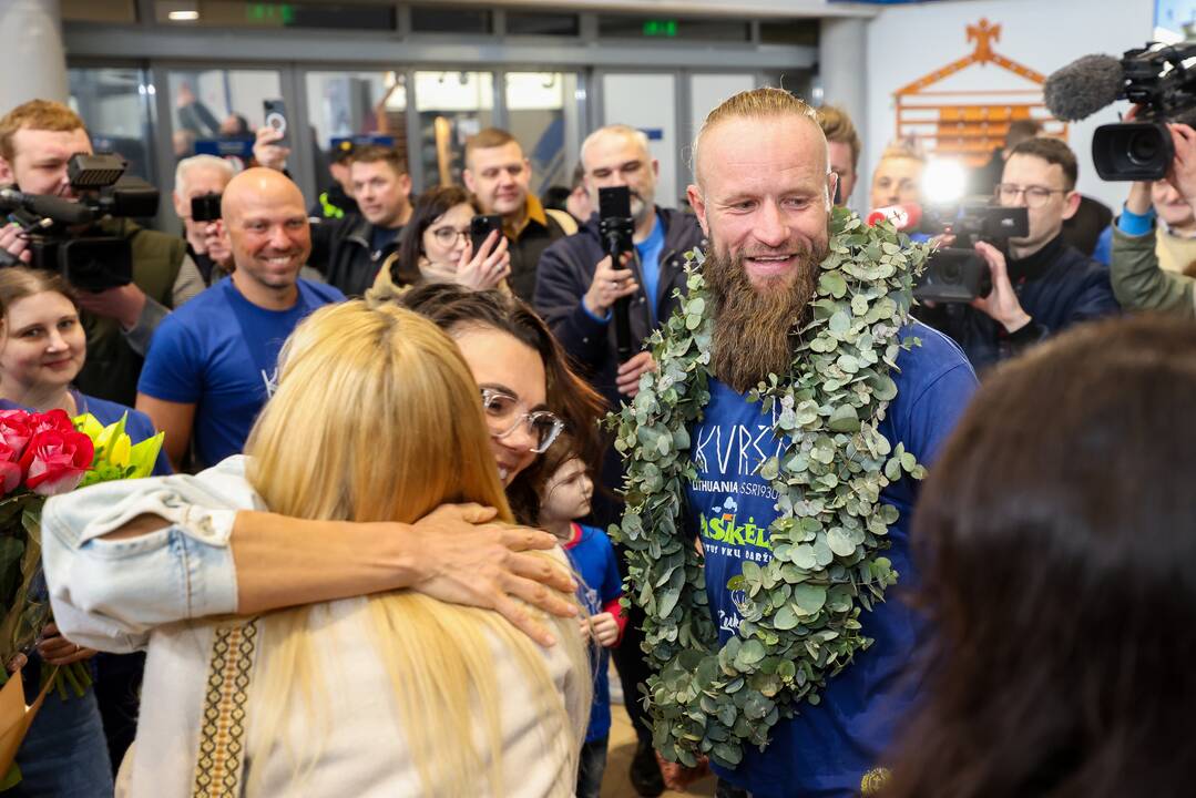 Palangos oro uoste sutiktas Aurimas Mockus