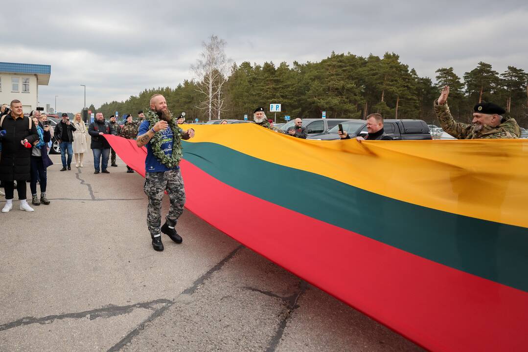Palangos oro uoste sutiktas Aurimas Mockus